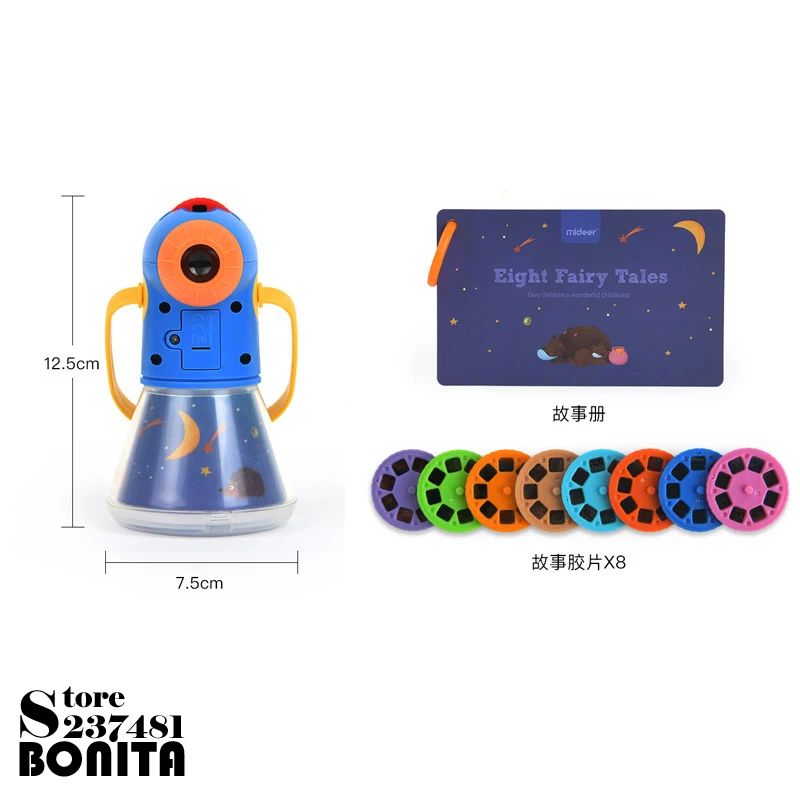 Рождественский подарок многофункциональный проектор истории портативный