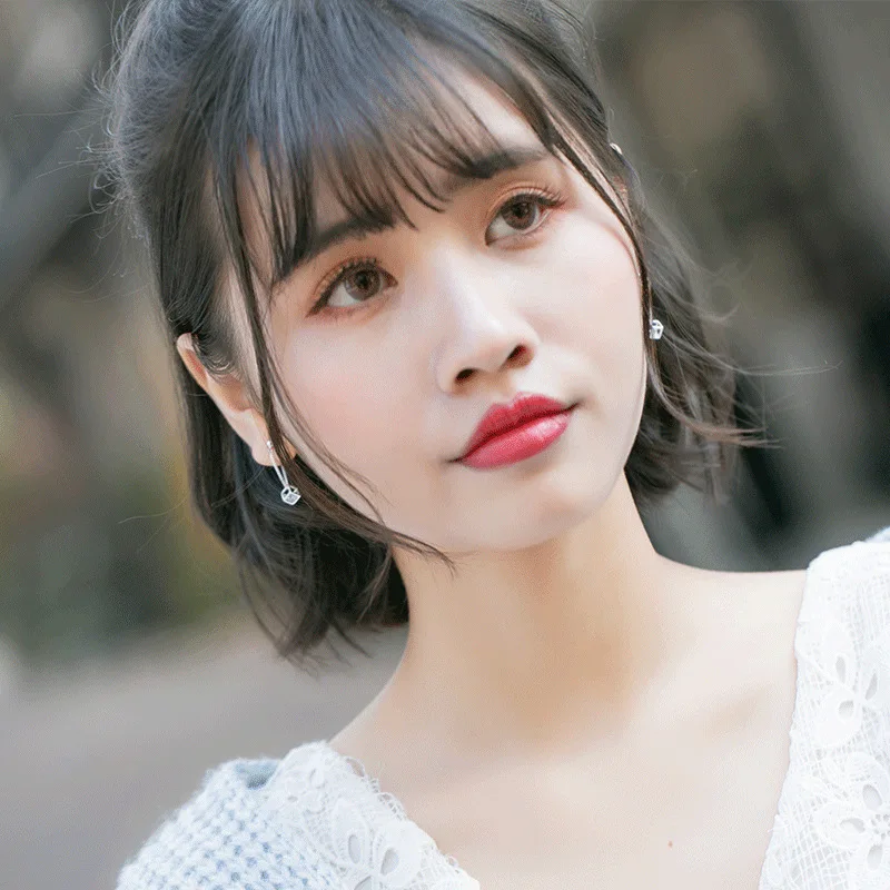 Серьги-гвоздики женские 100% 925 ювелирные изделия из настоящего стерлингового