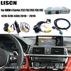 HD камера заднего вида для BMW 4 серии F32 F33 F83 F36 F82 420i 428i 430i 2010  2019 адаптер интерфейса резервная камера заднего вида