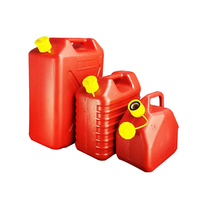 1.32/2.64/5.28 Gallon 5/10/20L RedPlastic Red Fuel Gas Can Anti-Static Container Thickened Gasoline Safety Petrol Storage | Автомобили и
