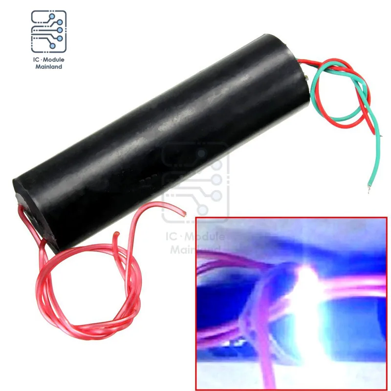 

DC 3.7-7.4V 3V-6V 3.7-6V High Voltage Generator 400KV 1000KV 1000000V Boost Step Up Ignition Coil Pulse Power Module Igniter