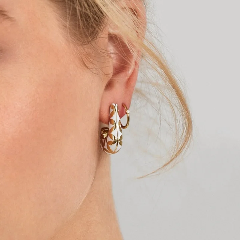 Корейские трендовые 2019 милые серьги геометрические Женские квадратные