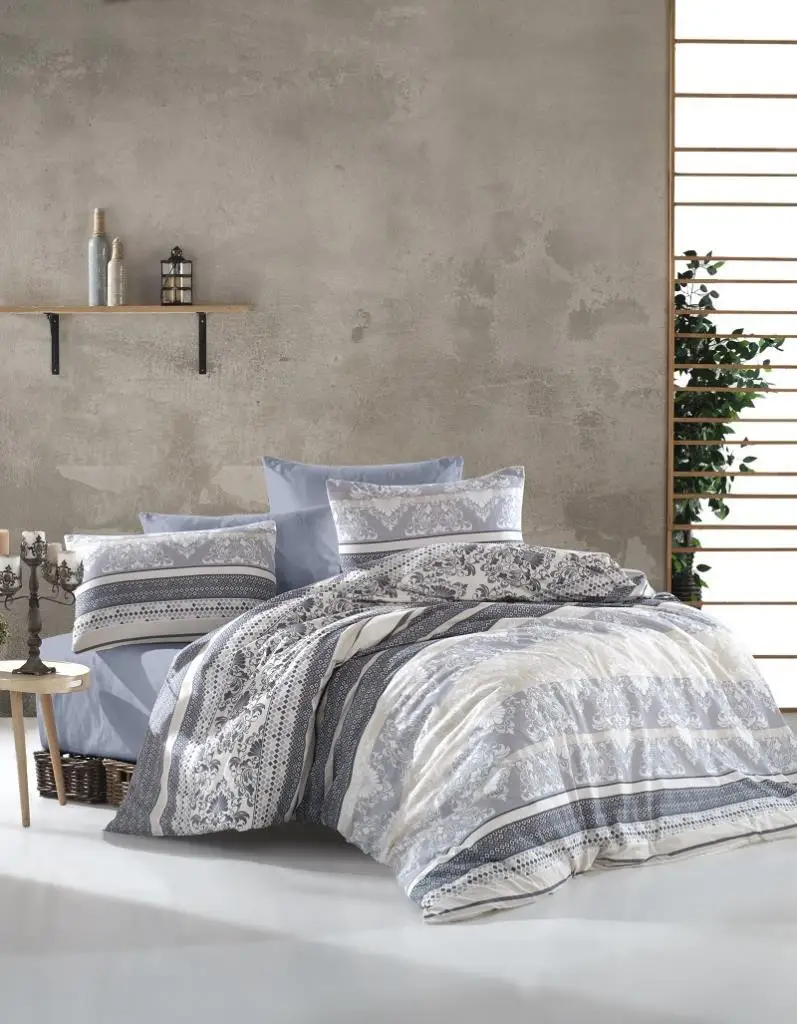 

Duvet cover World Ranforce Double Personality Duvet cover set Decor Gray