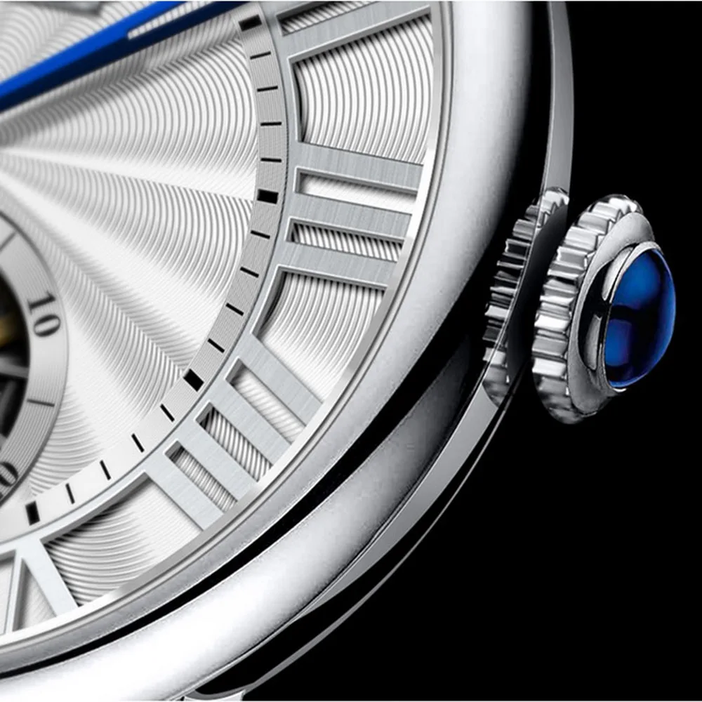 Часы наручные LOBINNI Мужские автоматические роскошные брендовые механические