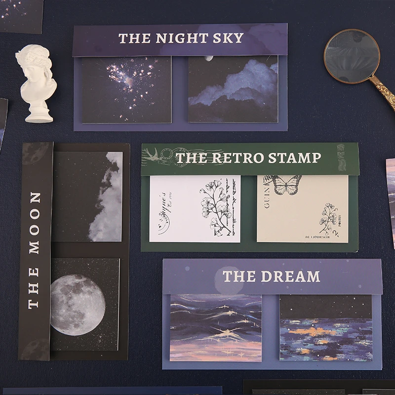 Стикеры в стиле INS с космическим небом 40 шт./лот сделай сам дневник пуля журнал