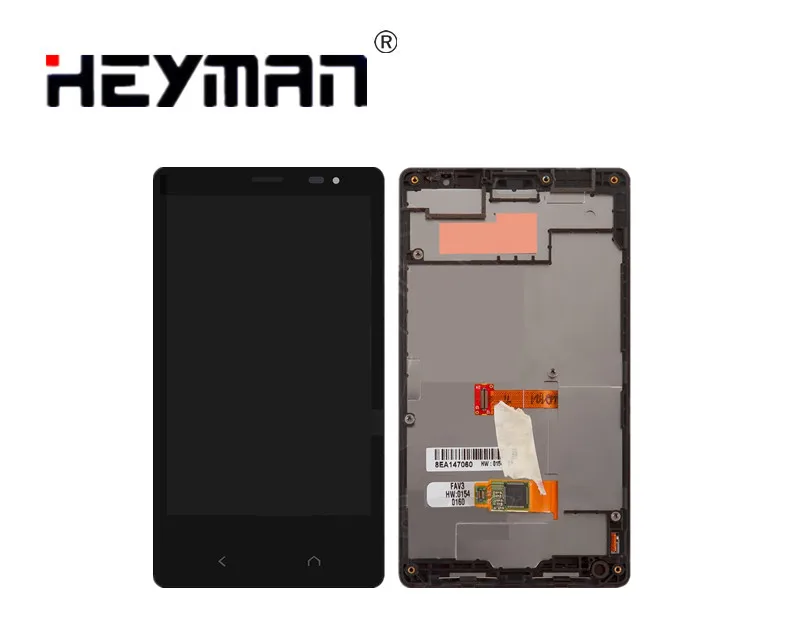 ЖК экран в сборе для Nokia X2 две Sim карты дисплей дигитайзер стеклянная | Отзывы и видеообзор