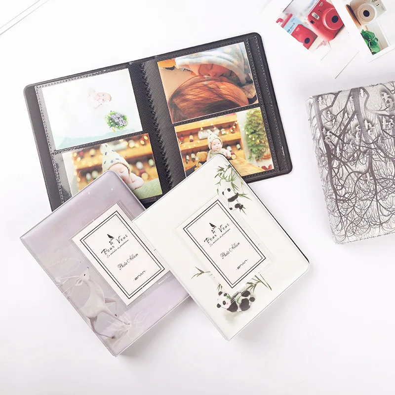 Kpop 64 кармана 3 дюймовый фотоальбом для Fujifilm Instax Mini Film Paper 9 8 7s 90 70 25