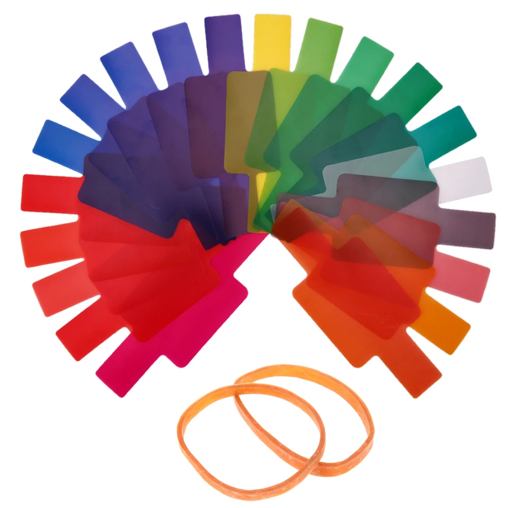 20 шт./компл. Вспышка Speedlite цвет фотовспышка цветовая температура пленка для Canon