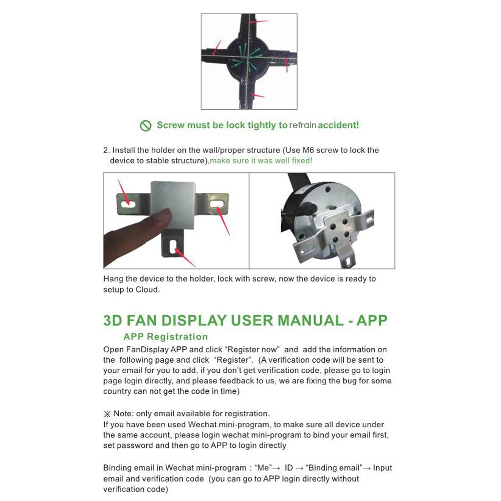 

New 4 Fan Blades 3D Holographic Display LED Fan Advertising Machine with WIFI Control Holographic Imaging