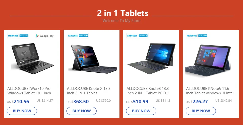 ALLDOCUBE Knote 11,6 дюймов планшетный ПК 1920*1080 ips полный обзор Windows10 intel Apollo Lake N3450 Четырехъядерный 4 Гб ram 64 Гб rom планшет