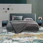 Модный Скандинавский современный абстрактный светильник, роскошный золотой зеленый серый прикроватный коврик для спальни, коврики