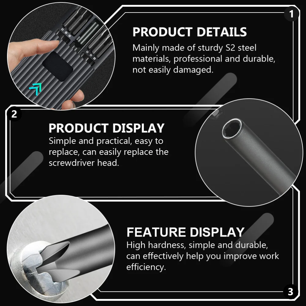 

1 Set 48 in 1 Precision Screwdriver Kit Magnetic Screwdriver Set for Home Repair