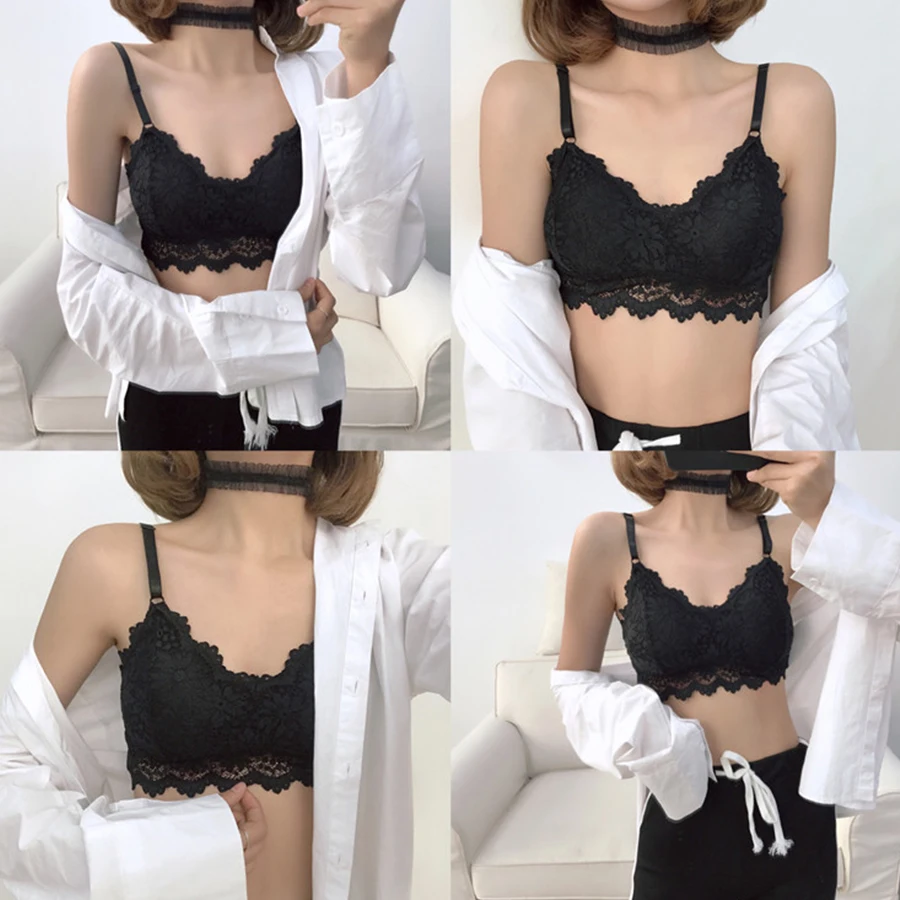 Пикантные с кружевной полоской и головной повязкой затянутой грудью рубашка Топ