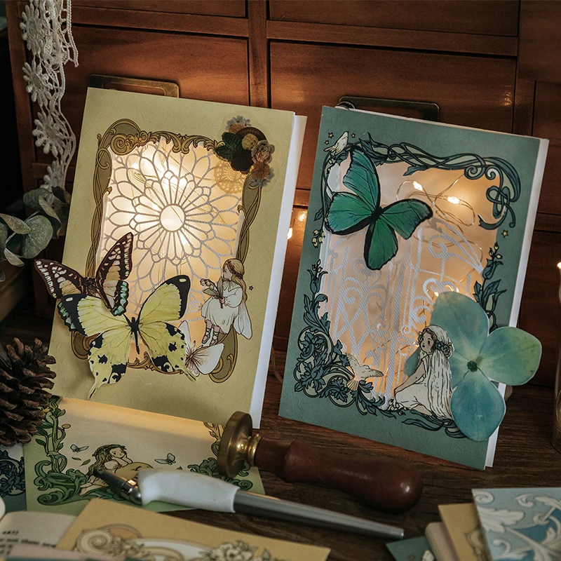 Этикетировочная бумага для этикеток в виде листьев сада эльфа 15 дюймов шт./пакет