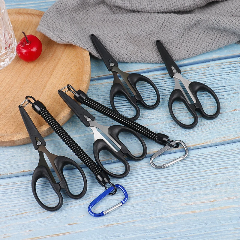 

1PC Fishing Plier Fish Line Cutter Scissor Mini Fish Hook Remover Multifunction Tool New Black Beak Jaw