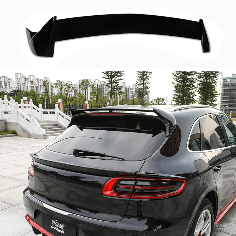 

Spoiler for Porsche Macan 2014 2015 2016 2017 2018 Wing Spoilers High Quality ABS Car Modification Accessories