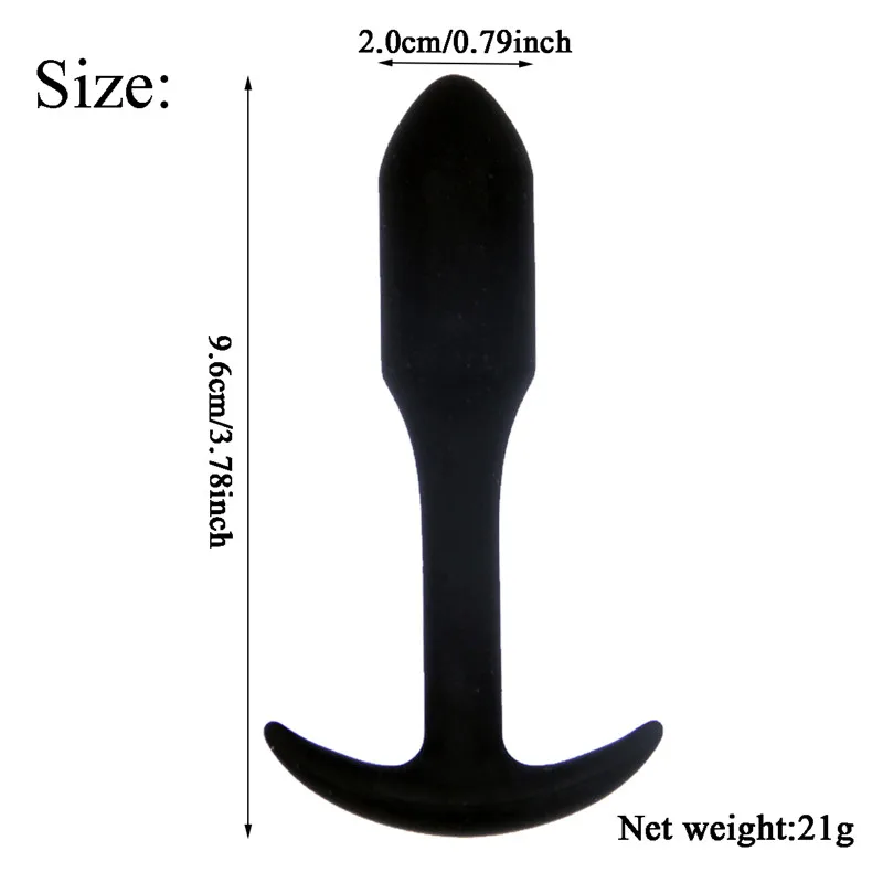 Силиконовая Анальная пробка открытый эспандер фаллоимитатор массажер простаты