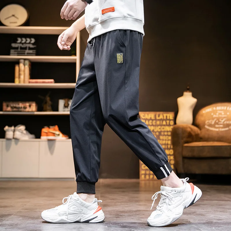 

Новые модные брюки-карго, мужские уличные стильные хлопковые тактические штаны-джоггеры, мужские повседневные Тонкие штаны-шаровары в стил...