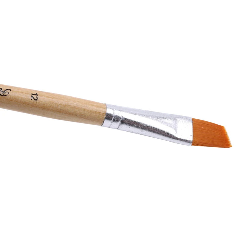 5 шт./компл. нейлоновые волосы деревянной ручкой акварель Краски набор кистей для