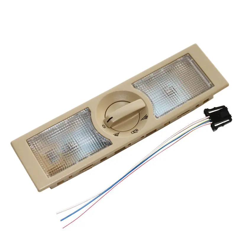 one set Beige OEM Бежевый задний внутренний купольный светильник лампа для чтения светильник для V W POLO TOURAN G OLSHARAN J ETTA быстрая для сиденья ALTEA 6Q0 947 291 - Испускаемый цвет: one set Beige