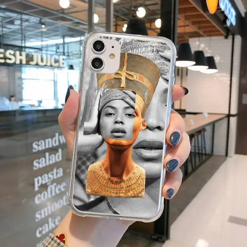 

Beyonce homecoming album Phone Case Transparent for iPhone 11 12 mini pro XS MAX 8 7 6 6S Plus X 5S SE 2020 XR