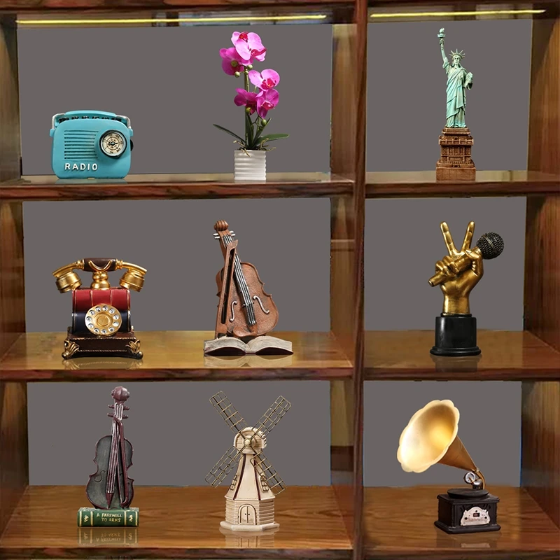 Винтажные аксессуары для украшения дома современной гостиной основанием