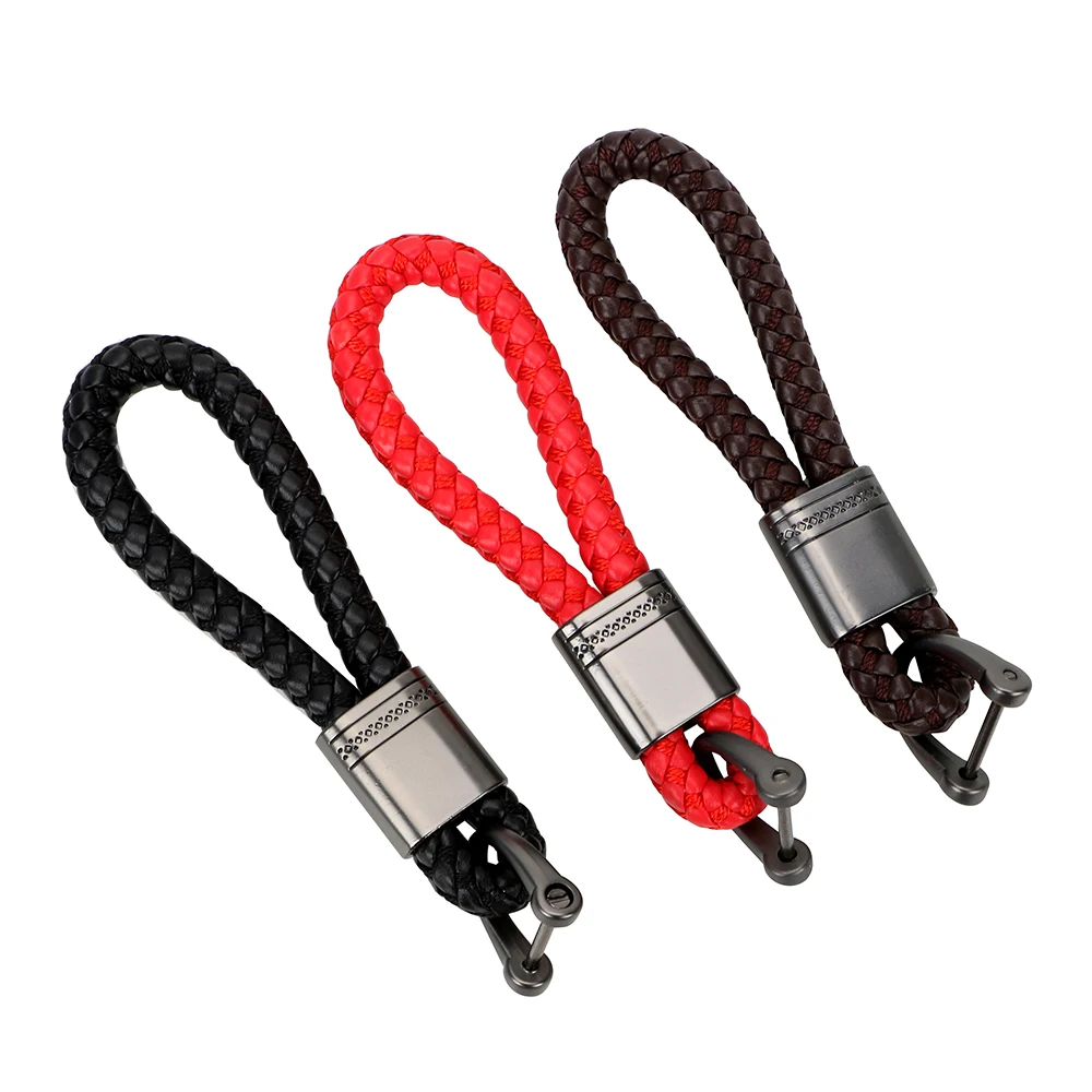 Автомобильный брелок ручной тканый в виде подковы держатель для ключей