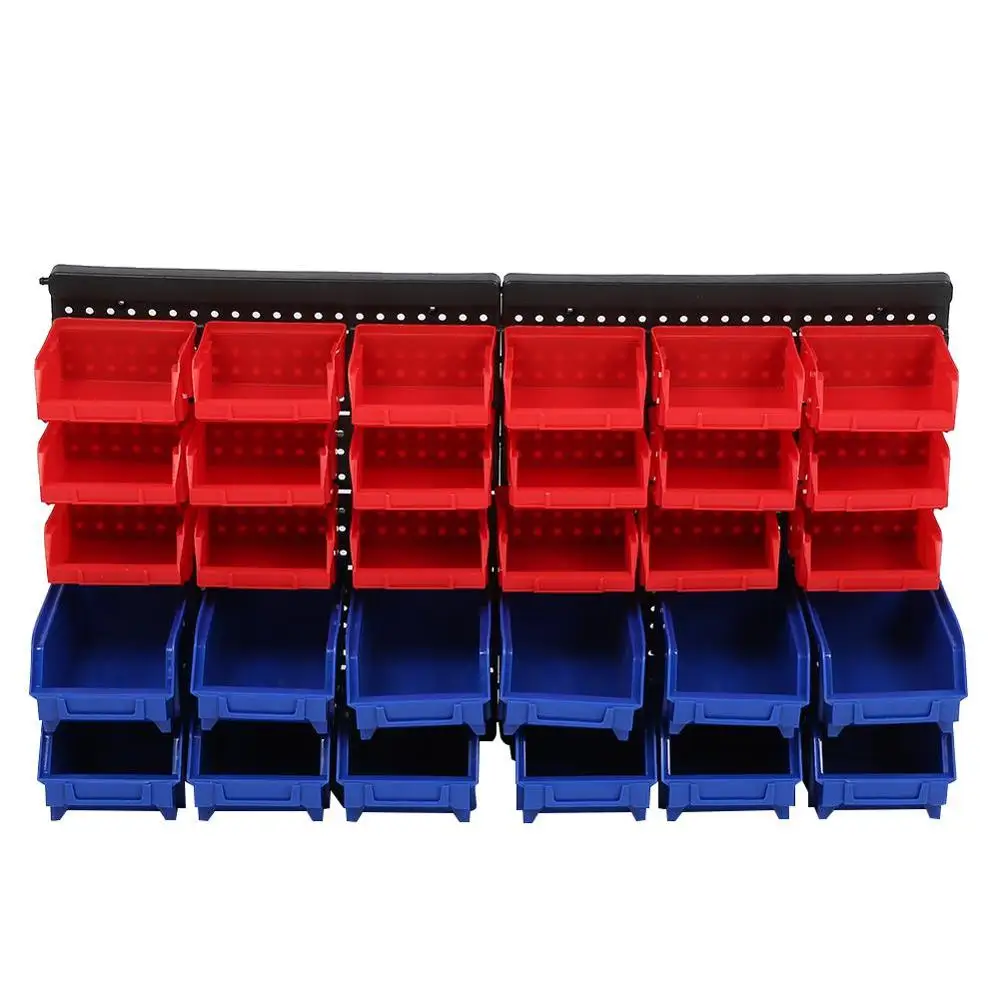 30 шт настенный аппаратная стойка для хранения инструментов ящик в гараж или