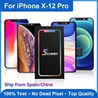 ЖК-экран для iPhone X XR 11 Pro, экран с дигитайзером сенсорного экрана в сборе для XS Max, 12 OLED, замена