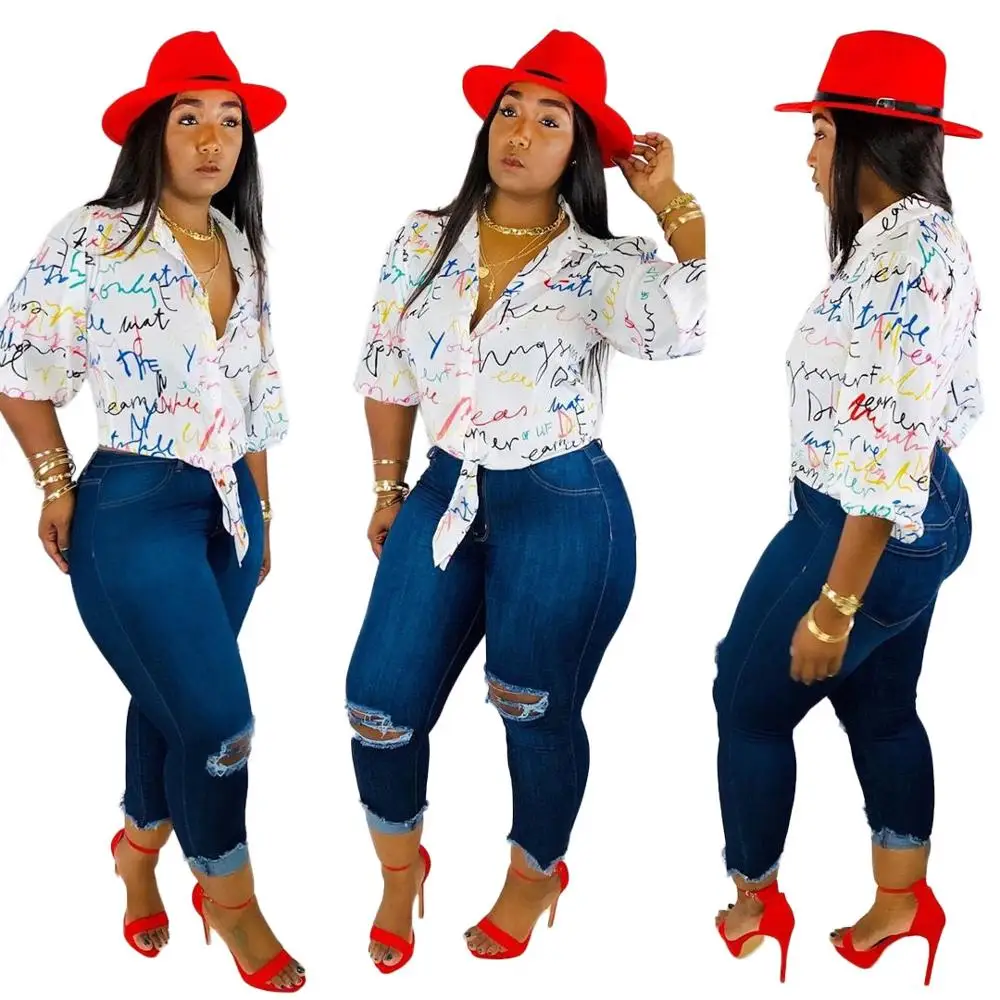 Новинка большие размеры Лоскутная рубашка топы для женщин однобортная с длинным