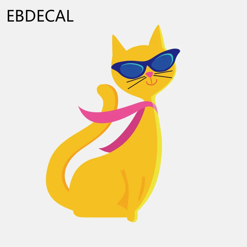 Ebdeckle мультфильм желтый для Авто/бампер/окно/настенные наклейки DIY Декор