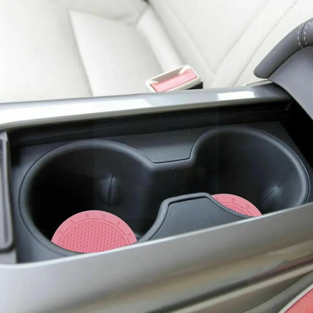 

Противоскользящие подставки из силикагеля для украшения салона автомобиля, держатель для бутылки, 4 шт. V6f4