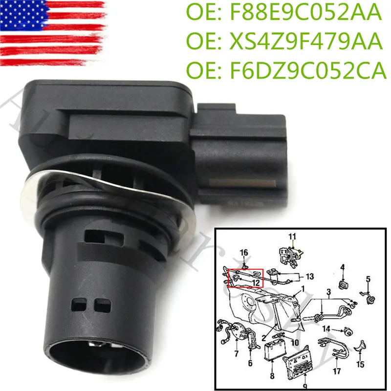 Новый датчик давления топливного бака F88E9C052AA XS4Z9C052AA для Ford 1996 2010 F 150 250 Lincoln Mercury
