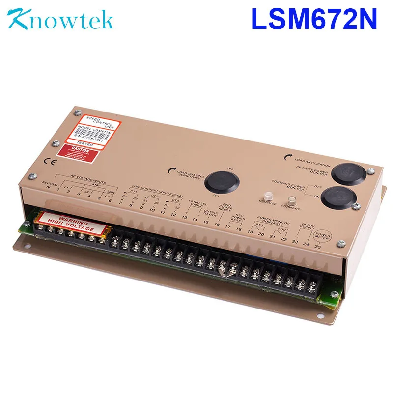 LSM672N регулятор скорости для дизельного генератора модуль распределения нагрузки