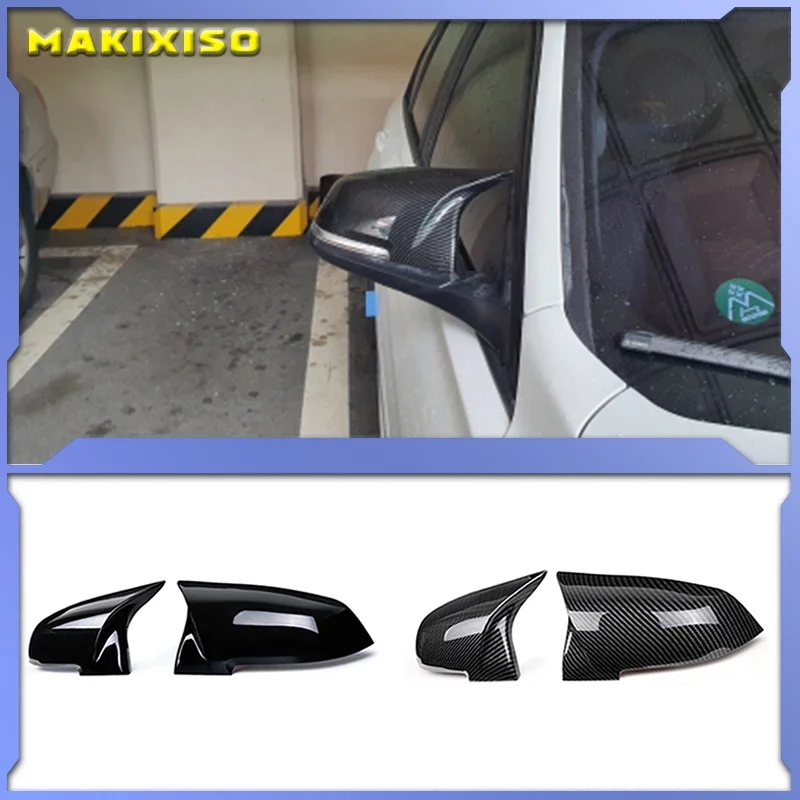 

Carbon Fiber Car Rear View Mirror Cover Cap For Bmw F20 F22 F30 F31 F32 F33 F36 F34 F35 I3 I3s x1 Side Mirror Cover Trim