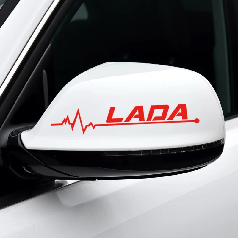 2 шт. светоотражающие наклейки для lada VESTA niva kalina priora granta largus vaz samara|Наклейки на