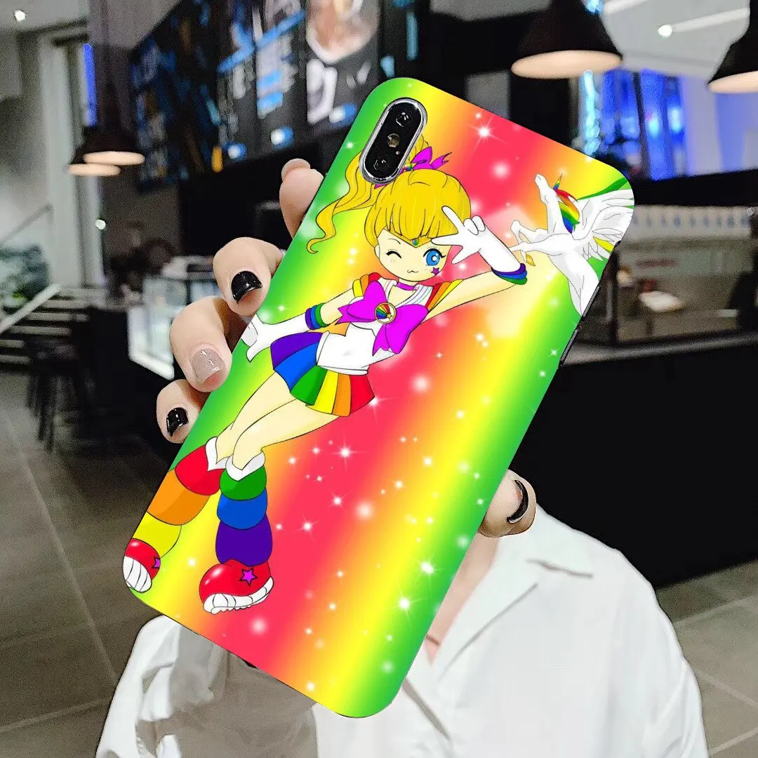 Мягкий чехол Rainbow Brite для Samsung Galaxy J1 J2 J3 J4 J5 J6 J7 J8 Plus 2018 Prime 2015 2016 2017.