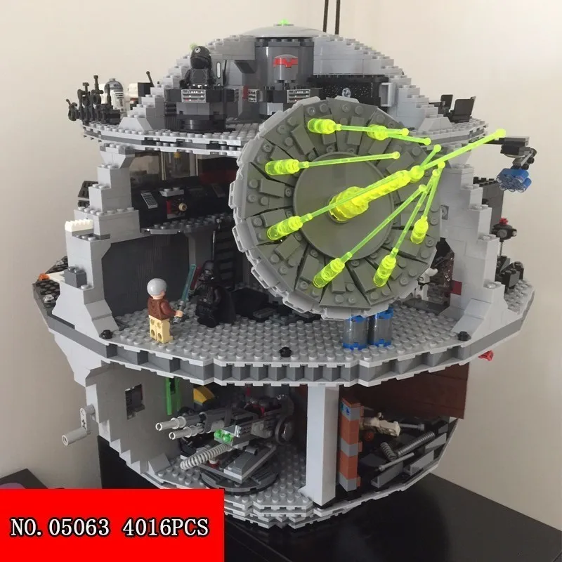 4016 шт. 81061 серия &quotЗвездные войны&quot блок звезда три поколения детей