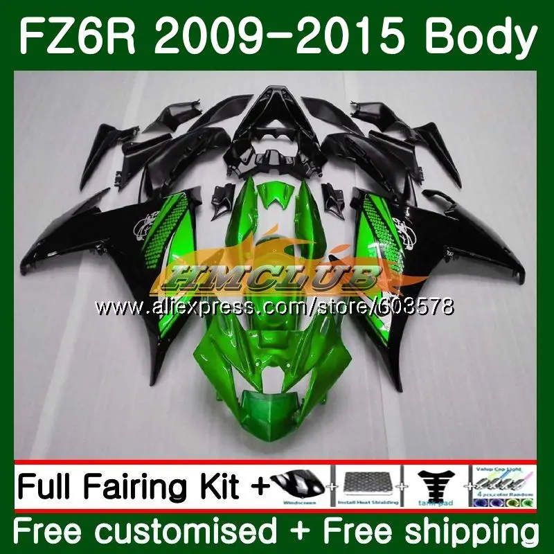 Корпус для YAMAHA FZ6N FZ6 R FZ 6R 2009 2010 2011 2012 2013 2014 2015 62CL. 0 FZ6R 09 10 11 12 13 14 15 лет обтекатель