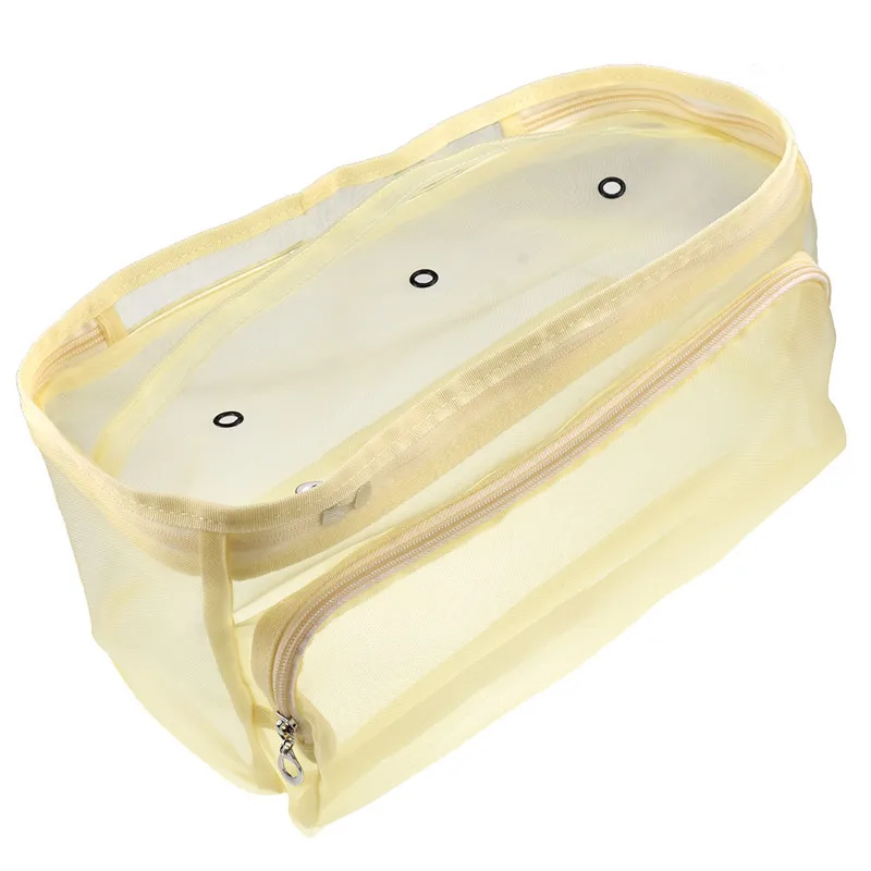 Сумка Органайзер для вязания сетчатый мешок хранения сумка тоут чехол крючком