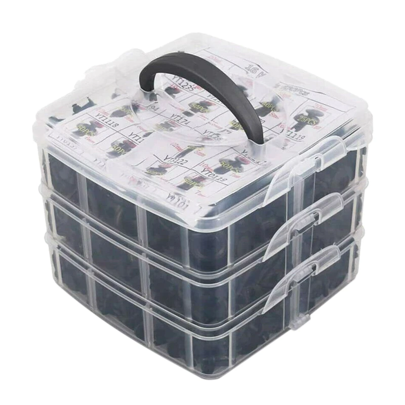 

723 шт. автомобильные фиксаторы, автомобильные крепежи, нажимные зажимы, заклепки бампера, набор автозапчастей, инструменты для ремонта