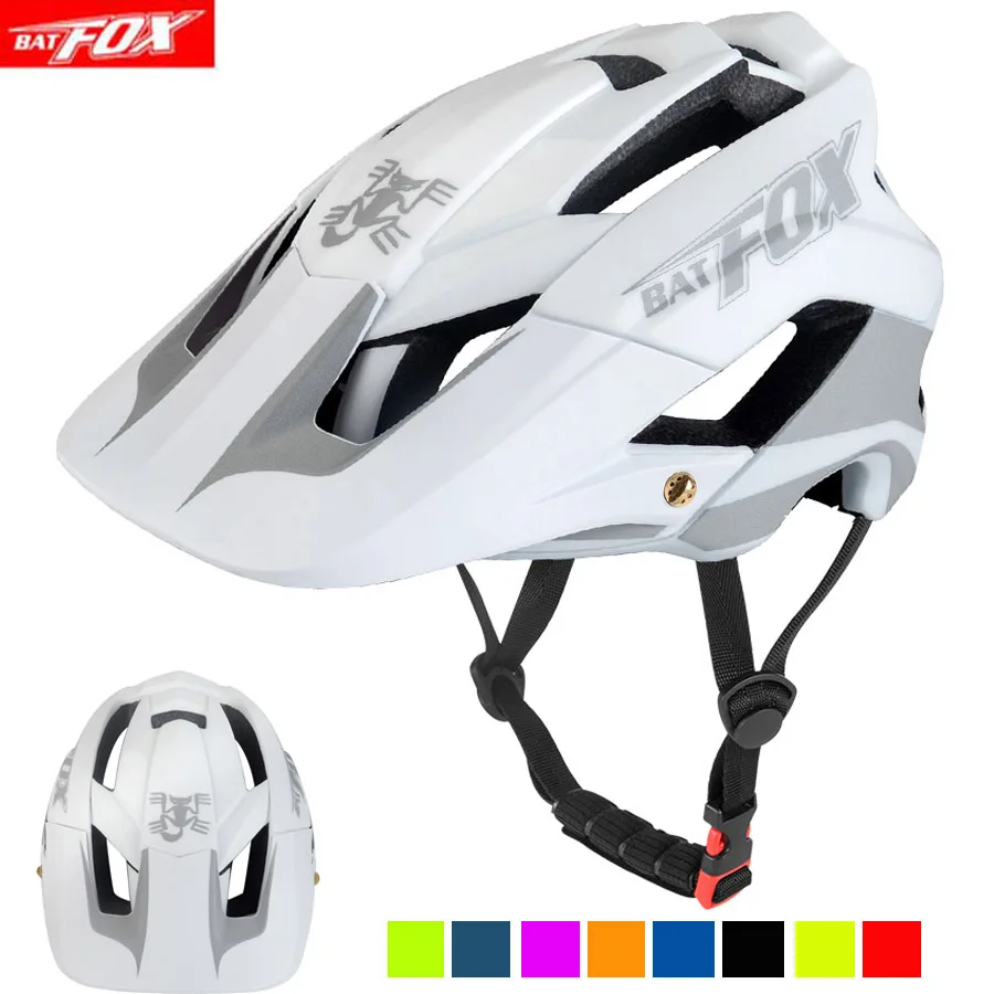 BATFOX Ultralight Cycling Helmets Bicycle Helmet MTB Bike Breathable Safety Integrally-Molded Men Women Cap | Спорт и развлечения