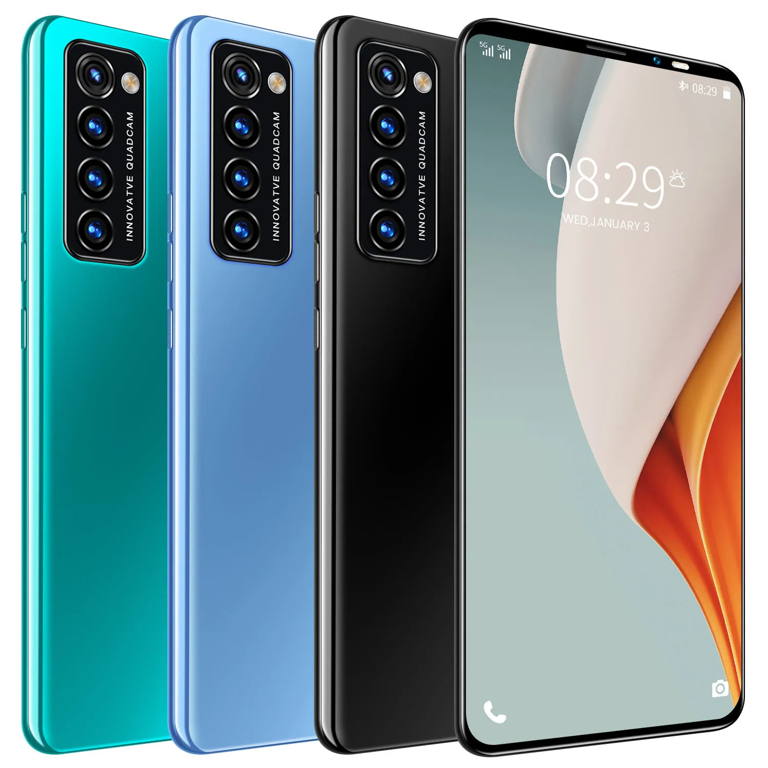 

Cheap Smart Phone S21 5.8 Inch Full Screen Smartphone Android 8MB RAM+128GB Unlocked Dual Sim Mobile Phone free shipping