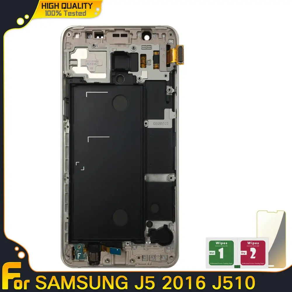 ЖК дисплей с дигитайзером сенсорного экрана в сборе для Samsung Galaxy J5 2016 J510 J510FN J510F J510M