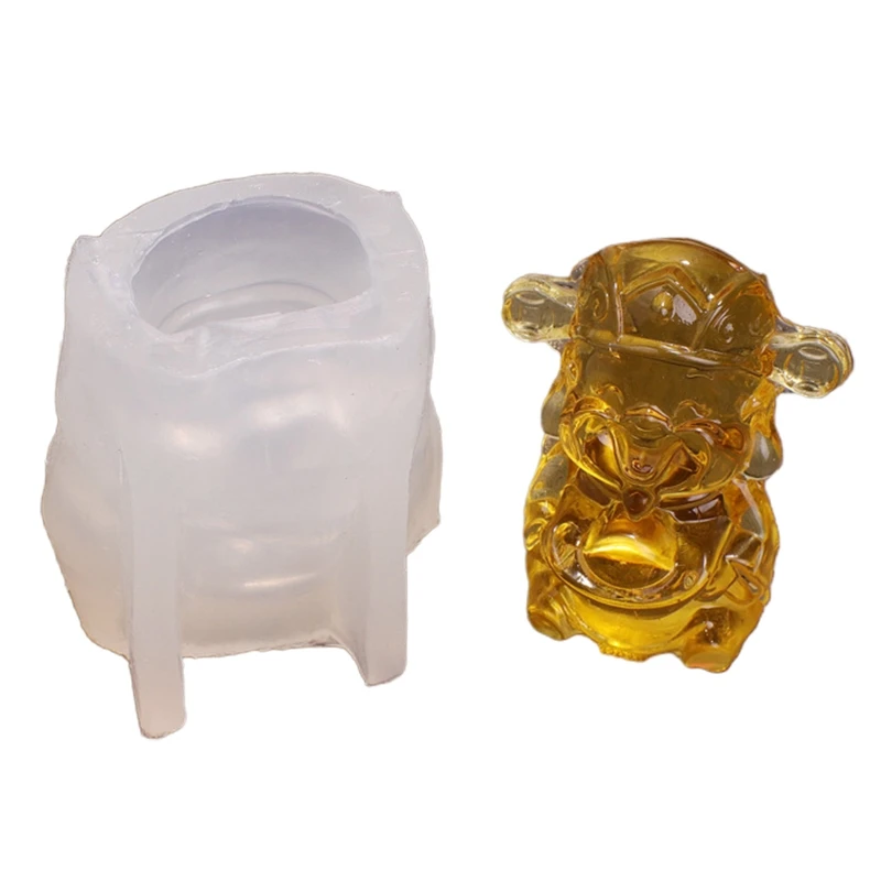 

God of Wealth UV Crystal Epoxy Mold Handmade Car Decorations Resin Silicone Mould DIY Crafts Handmade Soap Aromatherapy Plaster