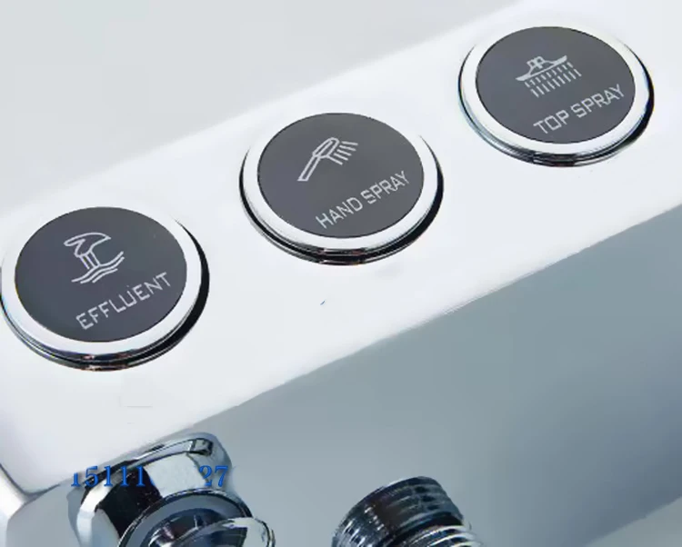 Набор цифровых смесителей для душа хромированная насадка тропического 8 дюймов с