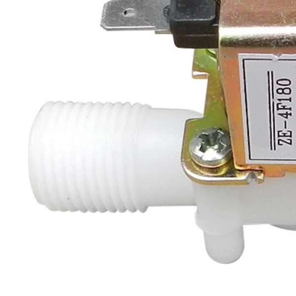 

12V 1/2inch N/C Plastic Electric Solenoid Valve netic Water Air Normally Closed