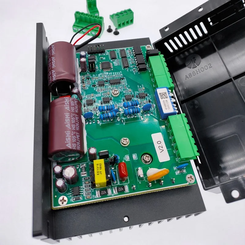 

DMA860H 2 phase stepper driver for laser cutting machine parts leadshine stepper driver micro step motor driver