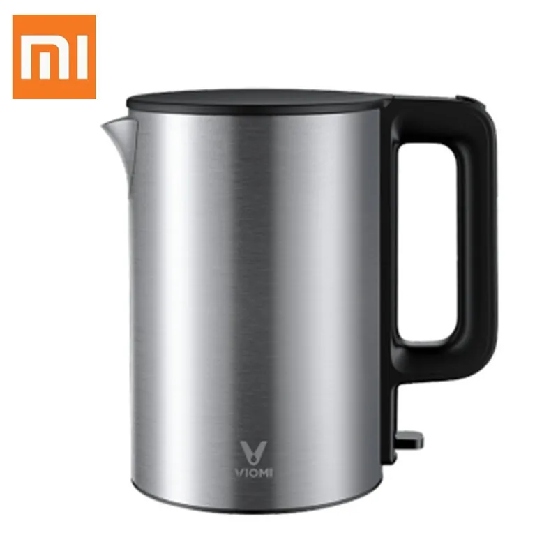 Xiaomiyoupin VIOMI YM-K1506 1800 л 304 Вт Электрический чайник с термостатом антиобжимной дом чайник из нержавеющей стали
