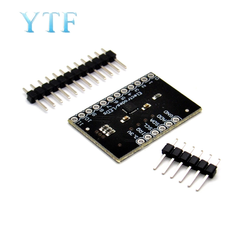 

MPR121-Breakout-v12 Proximity Capacitive Touch Sensor Controller Keyboard Development Board